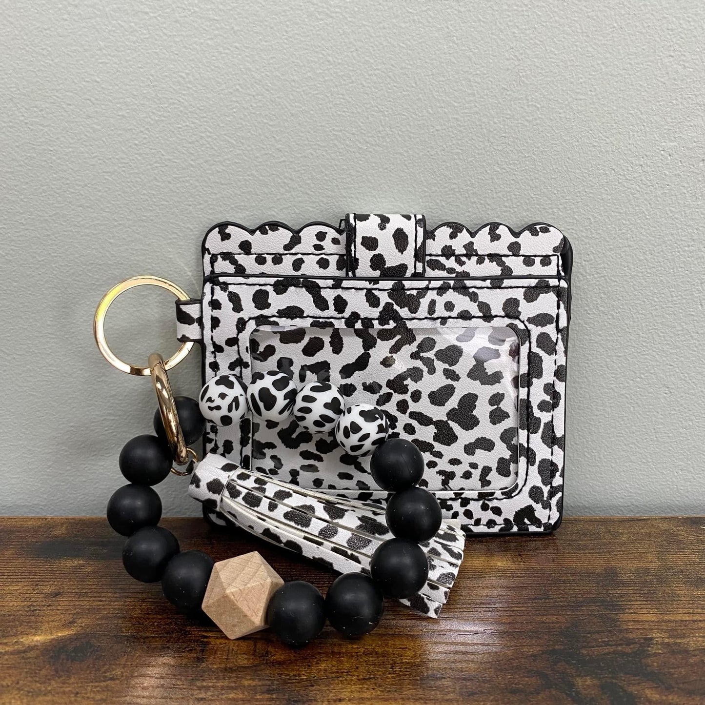 Bracelet Keychain with Card Holder