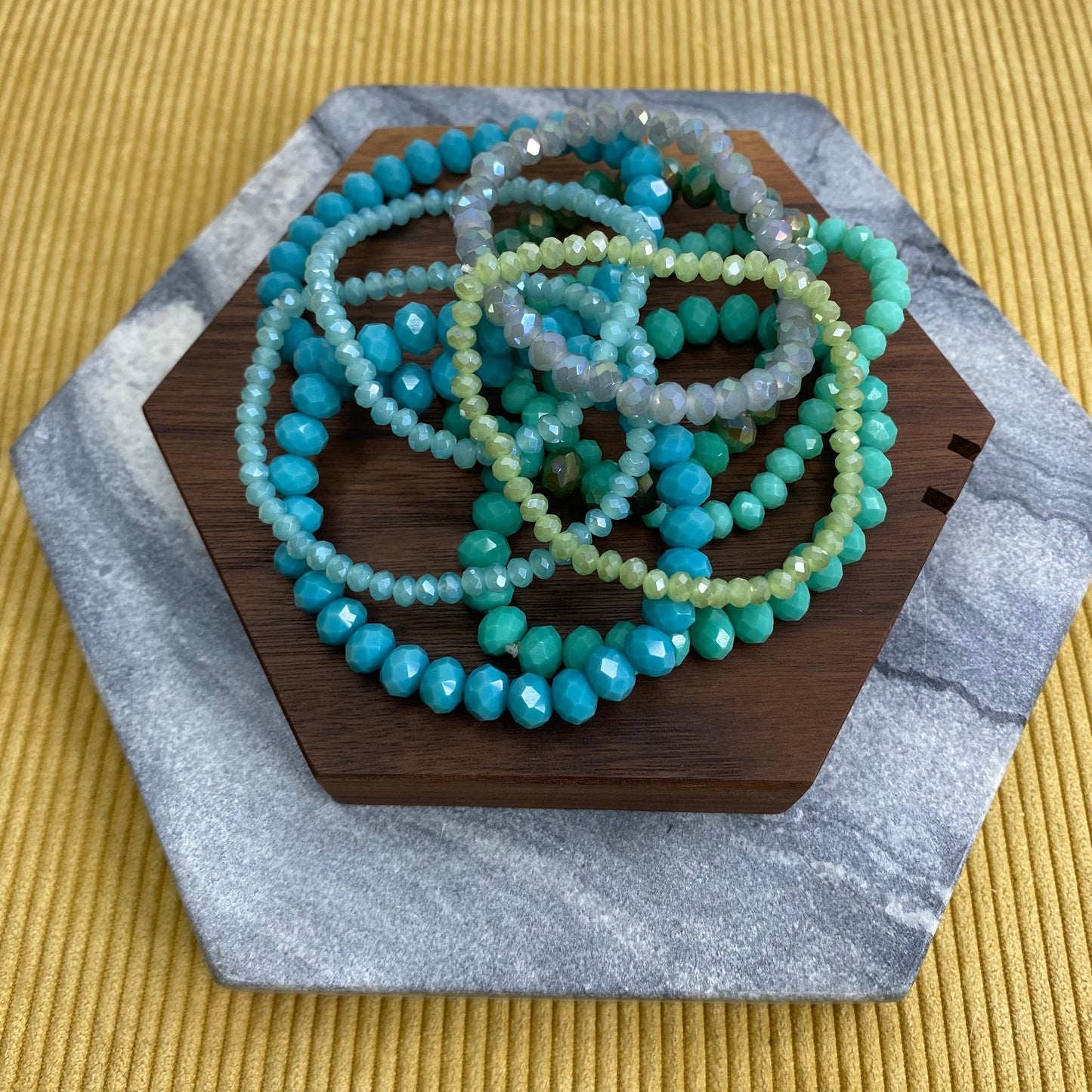 Bracelet Pack - Mint + Turquoise