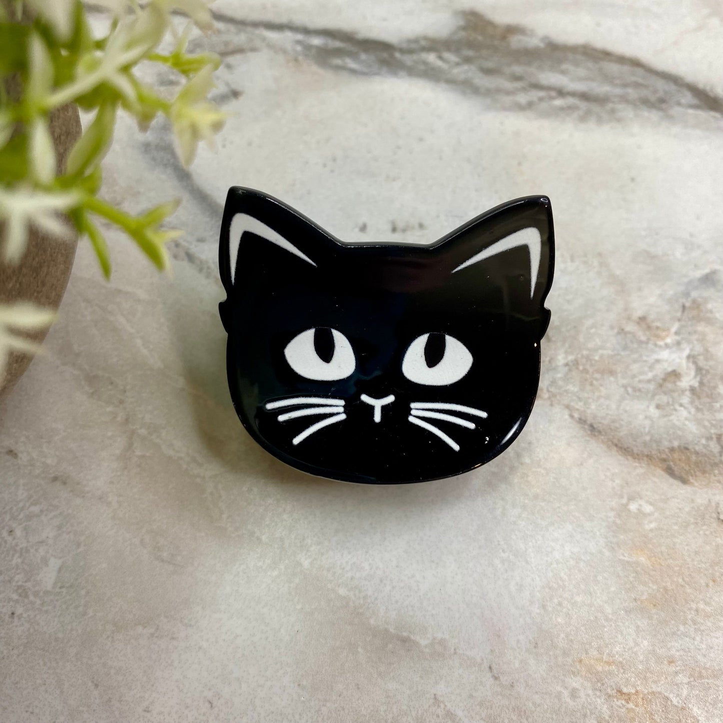 Hair Clip - Halloween Black Cat