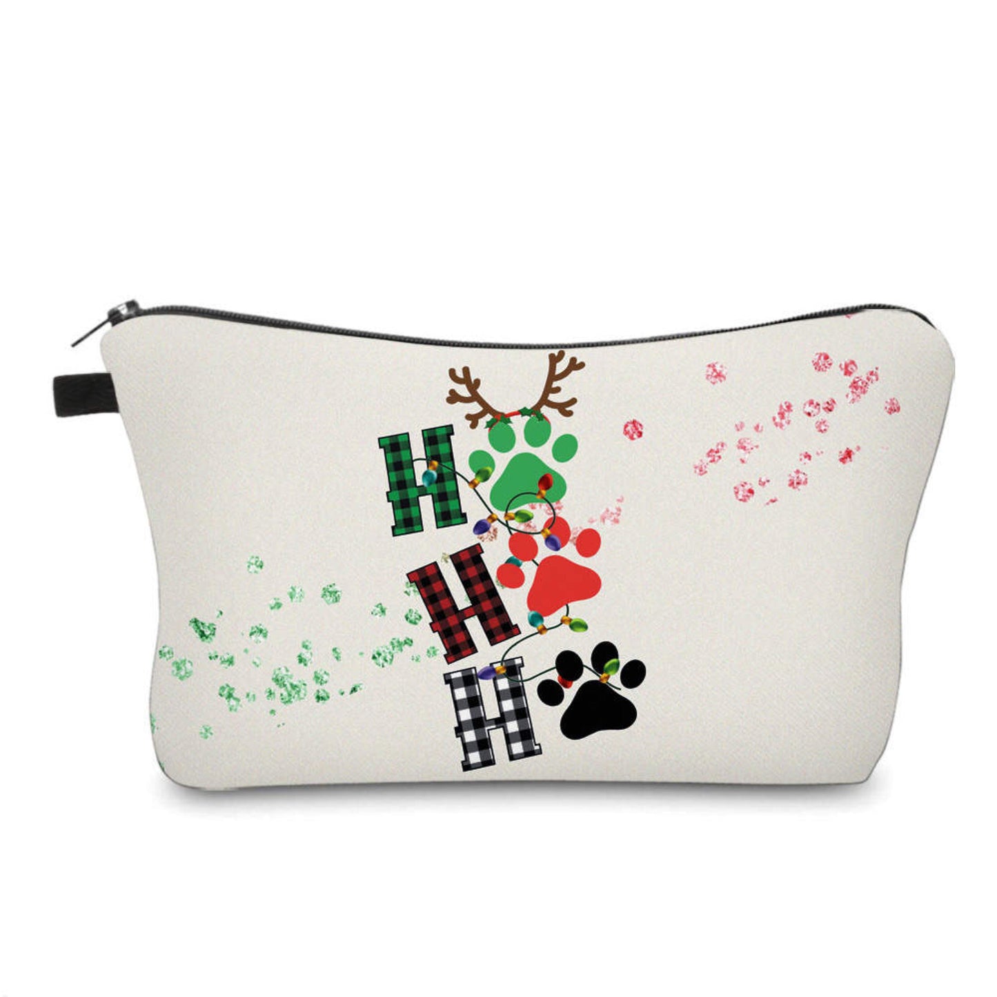 Pouch - Holiday Christmas - Ho Ho Ho Paw
