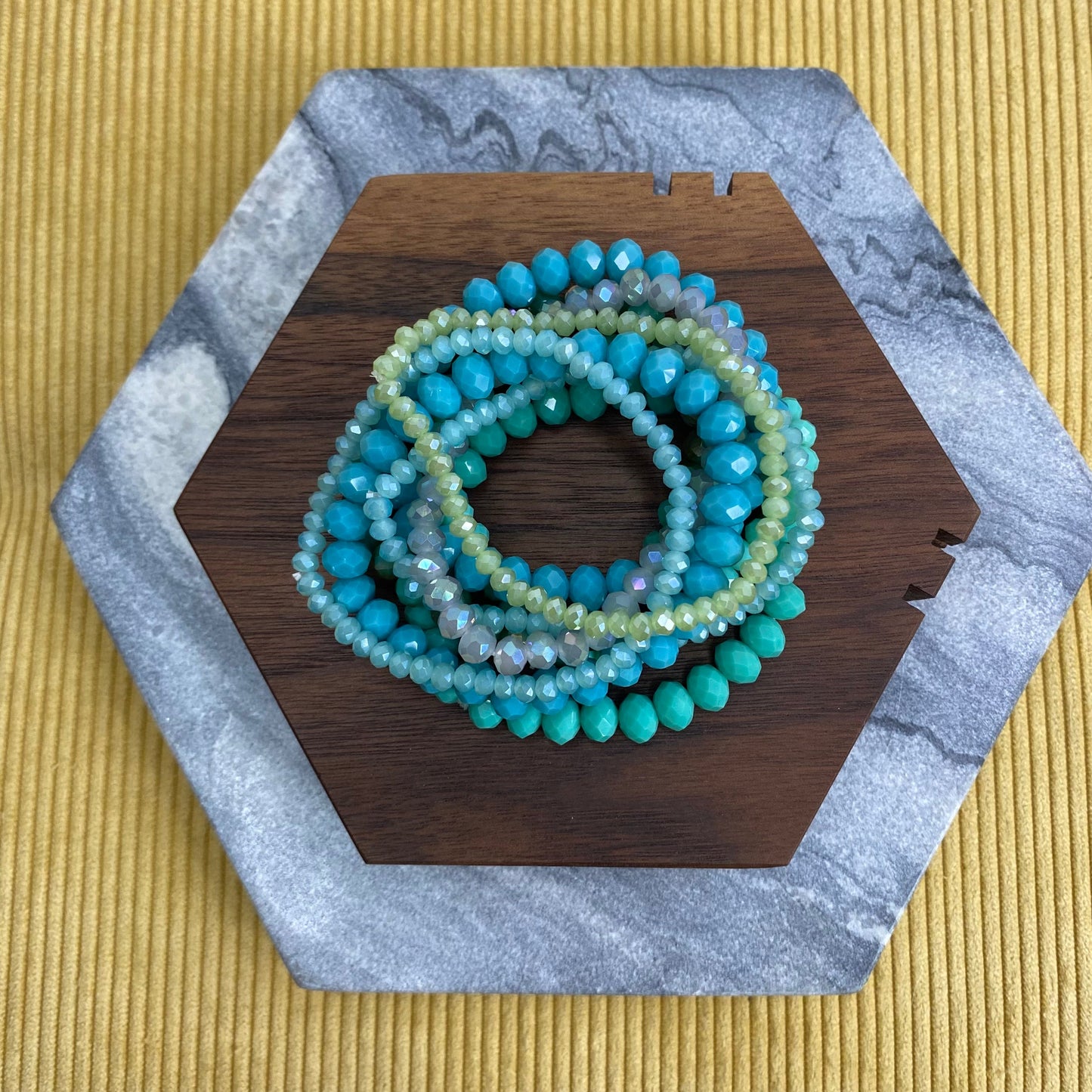Bracelet Pack - Mint + Turquoise