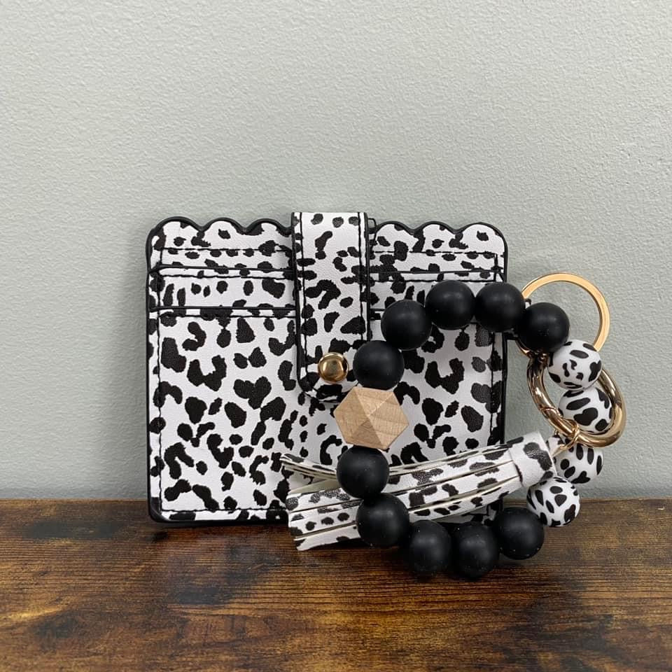 Bracelet Keychain with Card Holder