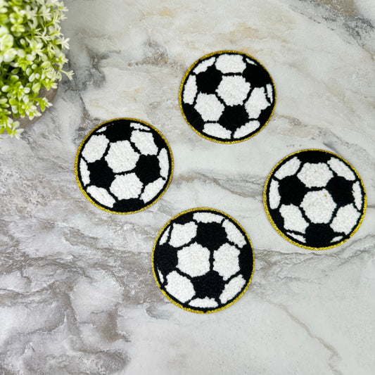 Chenille Patches - Soccer Ball
