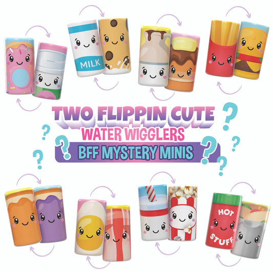 Two Flippin Cute Water Wigglers - BFF Mystery Minis