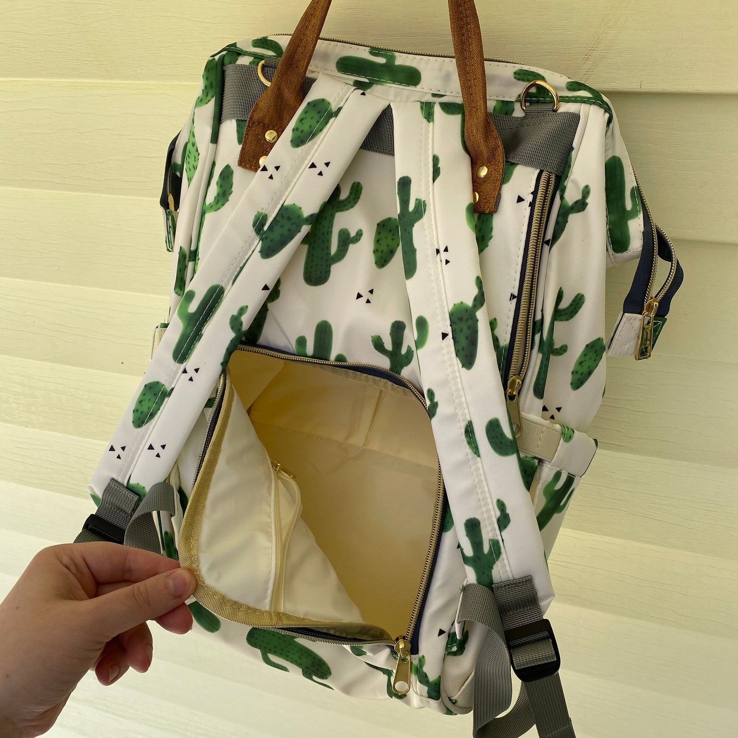 The Emily Travel Bag - Abstract Giraffe LOCAL PICK UP OPTION