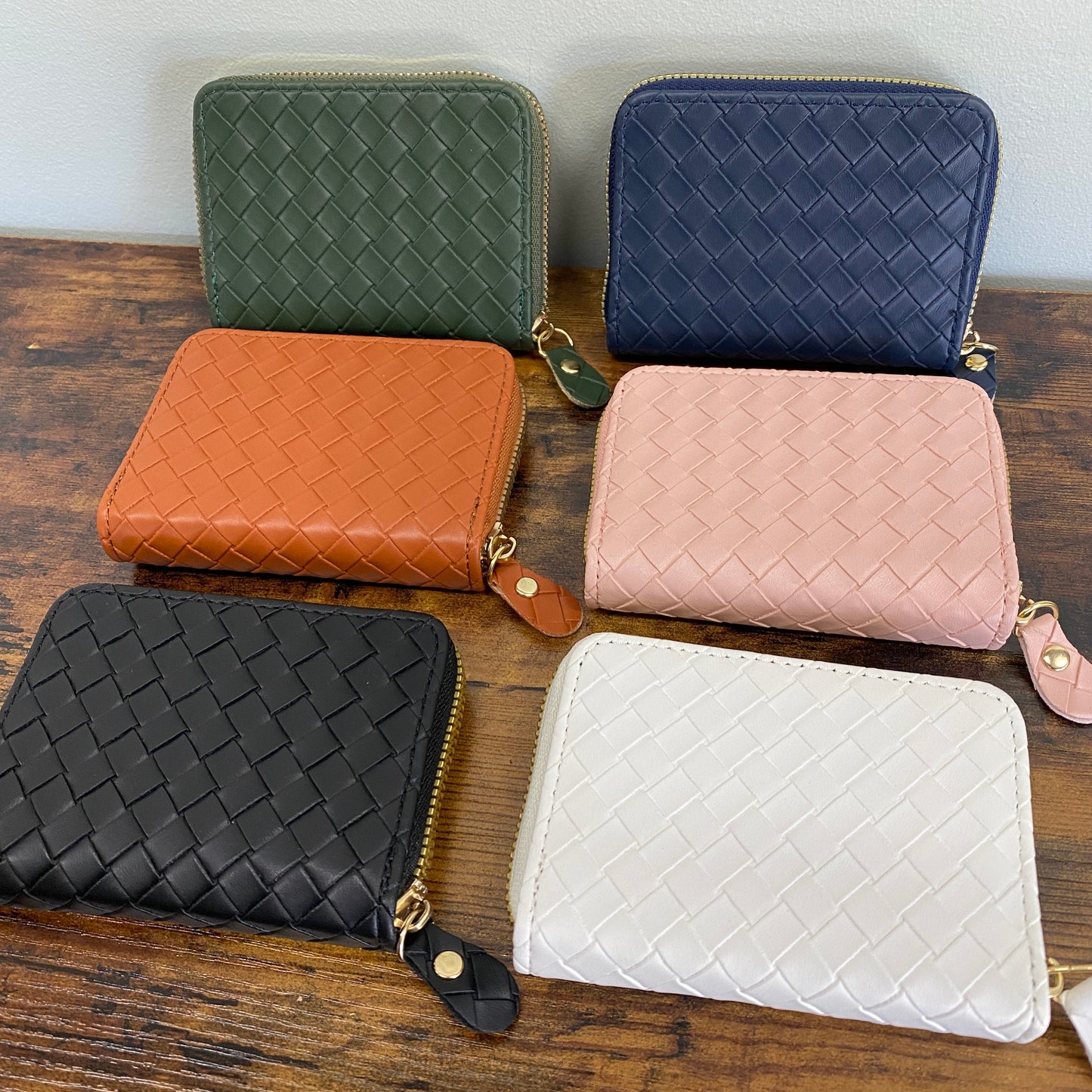 Wallet - Accordion Card - Solids - LOCAL PICKUP OPTION