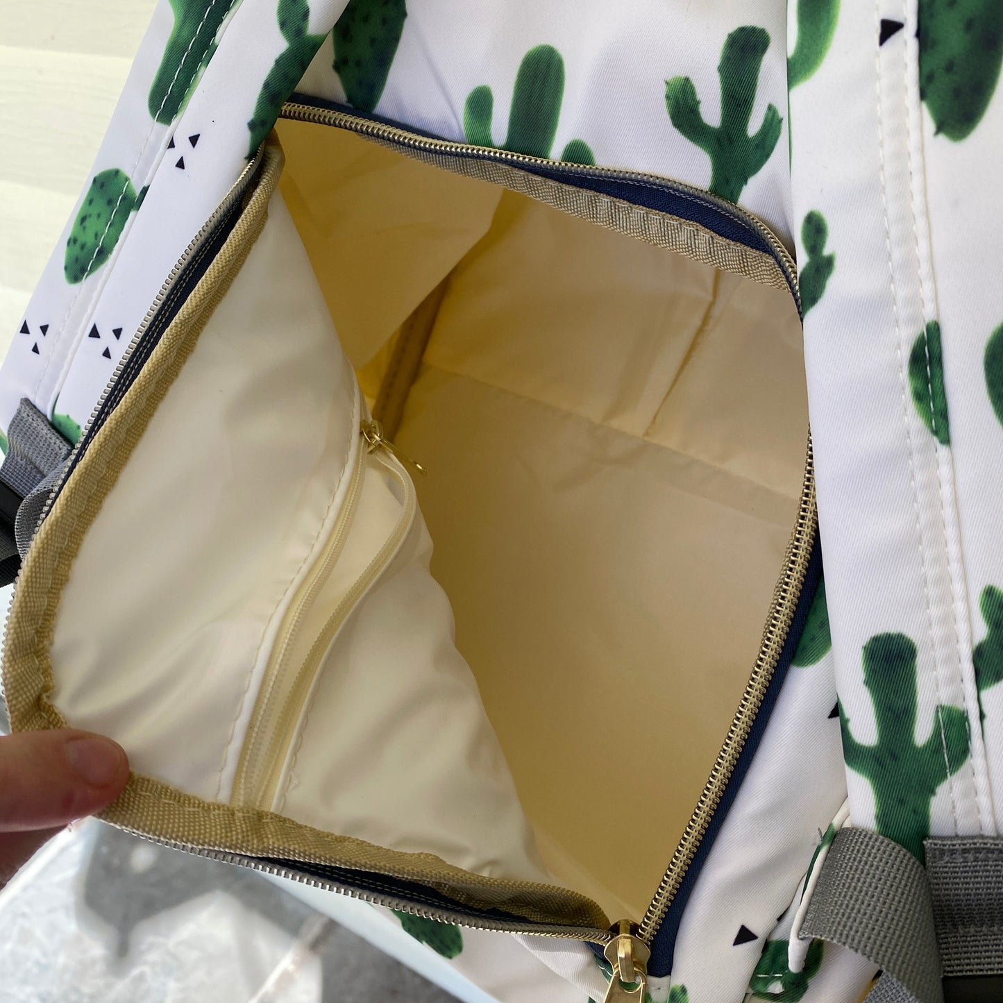 The Emily Travel Bag - Abstract Giraffe LOCAL PICK UP OPTION