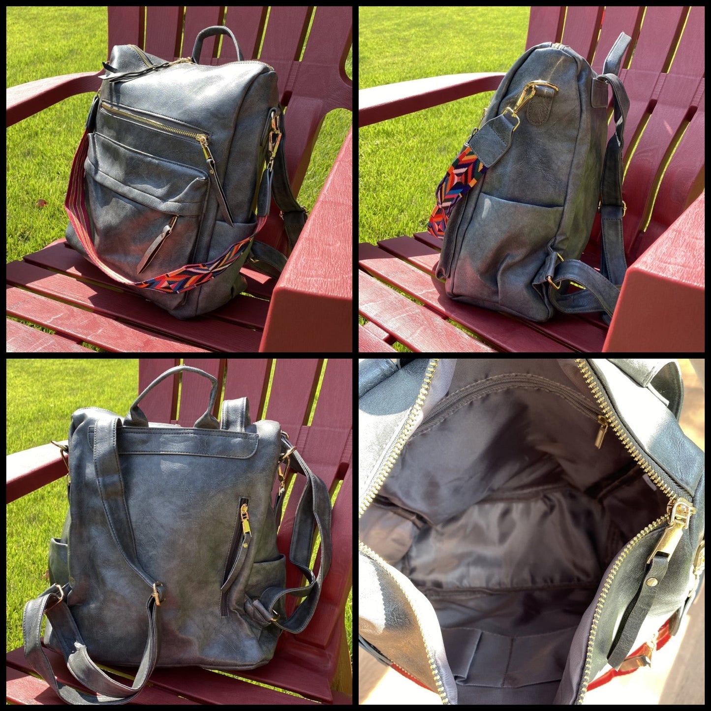The Brooke Backpack - 🤎Dark Brown - LOCAL PICK UP OPTION