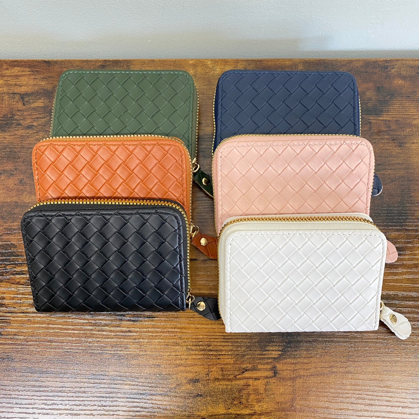 Wallet - Accordion Card - Solids - LOCAL PICKUP OPTION