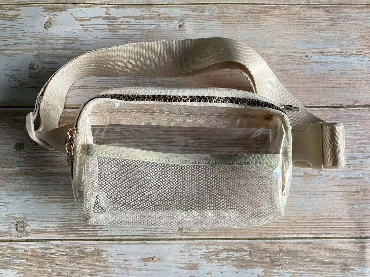 Clear Belt Bag - LOCAL PICK UP OPTION