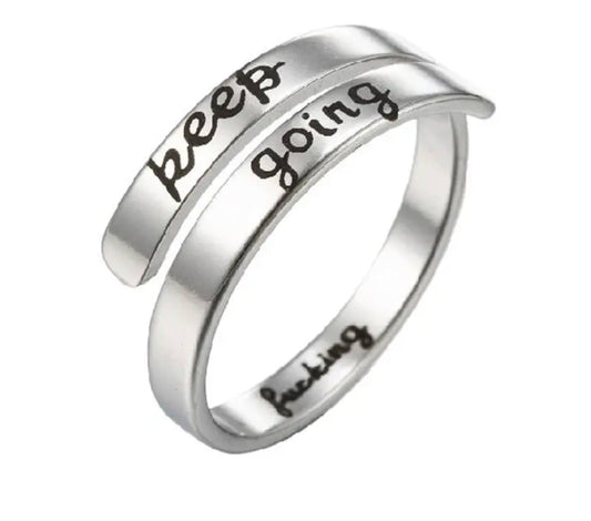 Ring - Adjustable - Keep Going