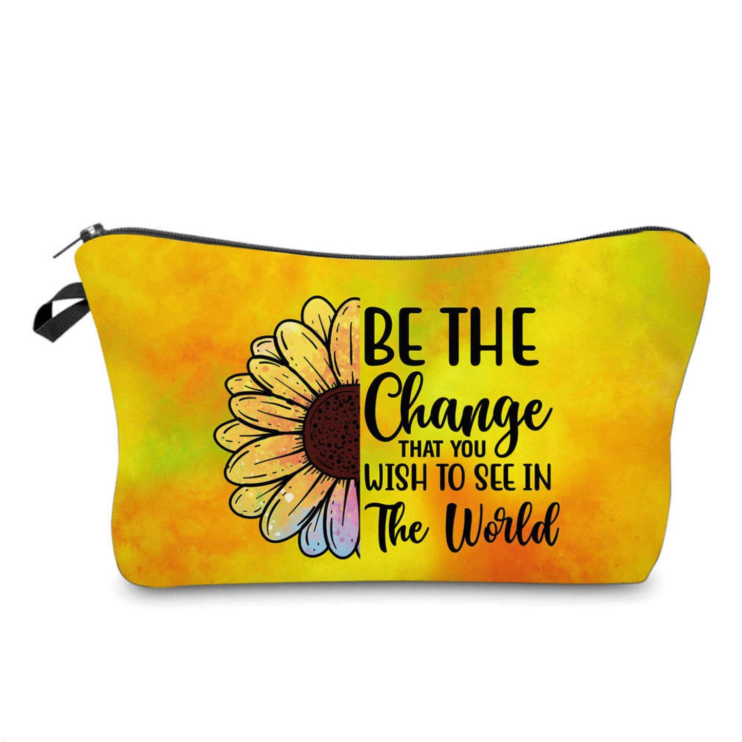 Pouch - Sunflower, Be The Change