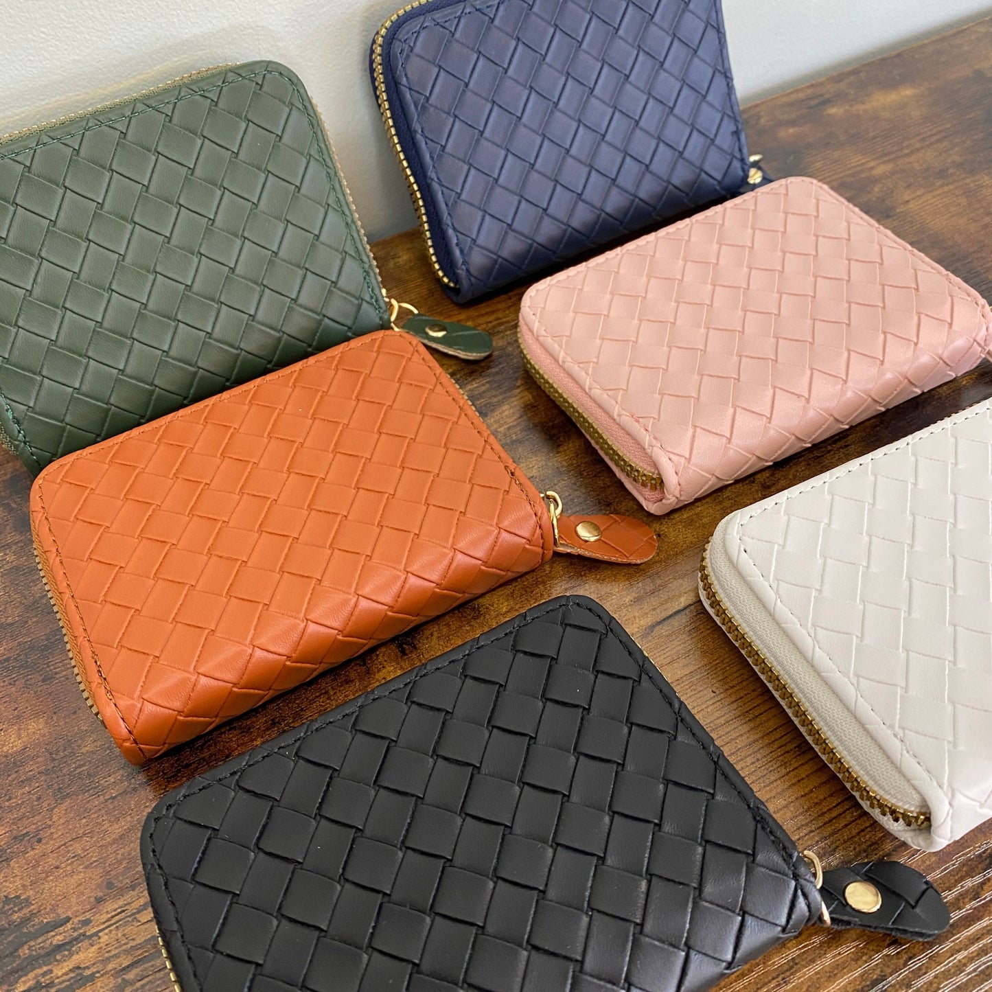 Wallet - Accordion Card - Solids - LOCAL PICKUP OPTION