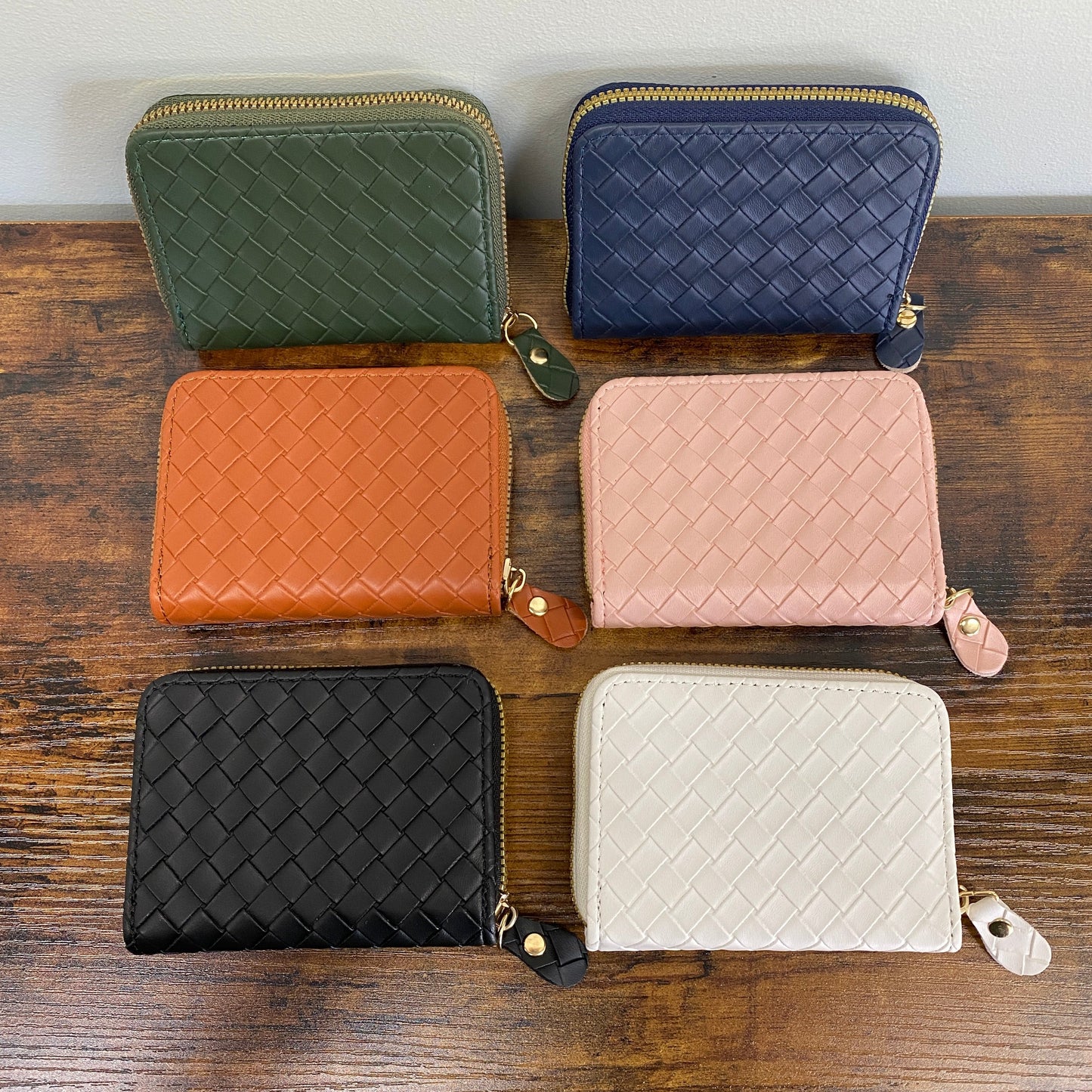 Wallet - Accordion Card - Solids - LOCAL PICKUP OPTION