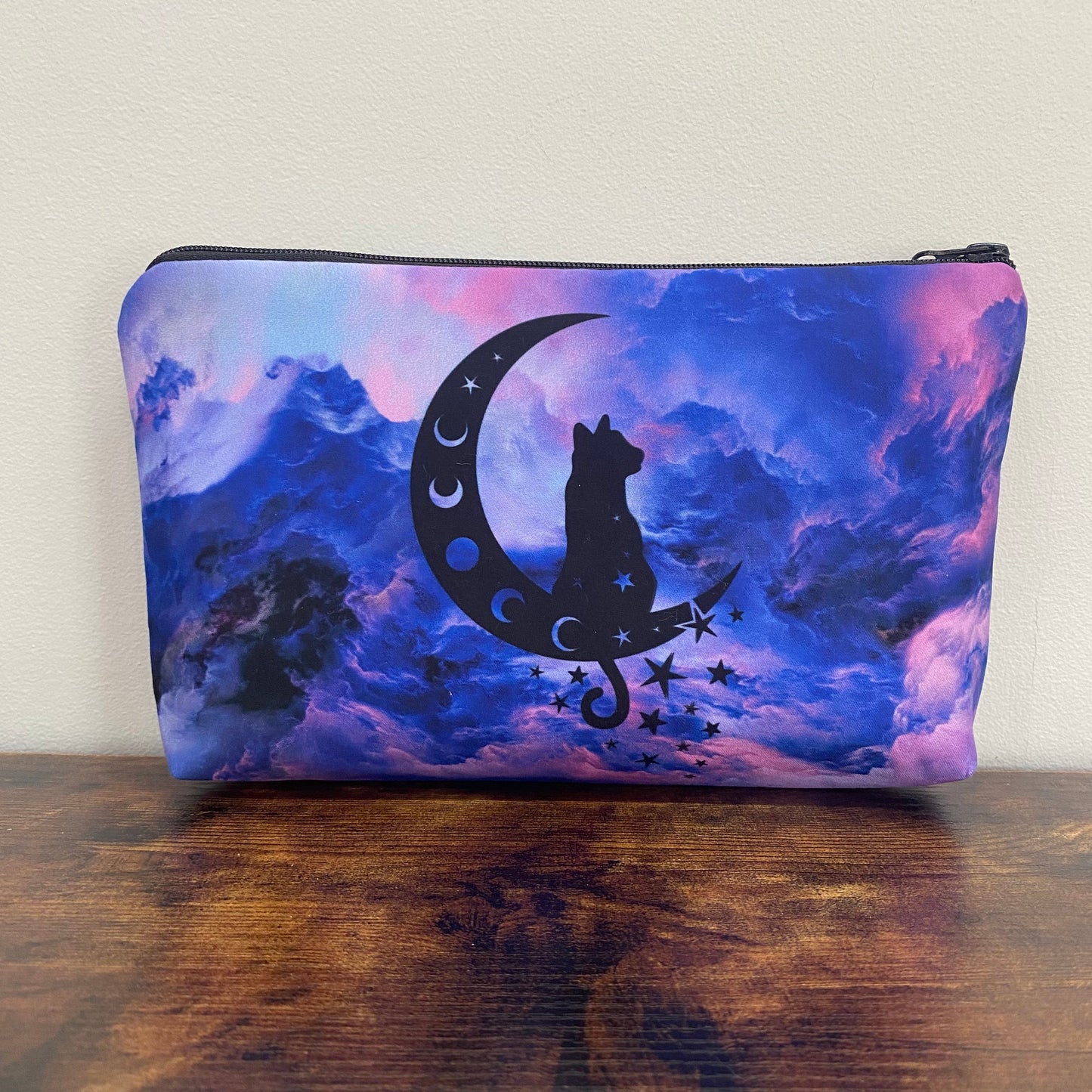 Pouch - Cat Moon Galaxy