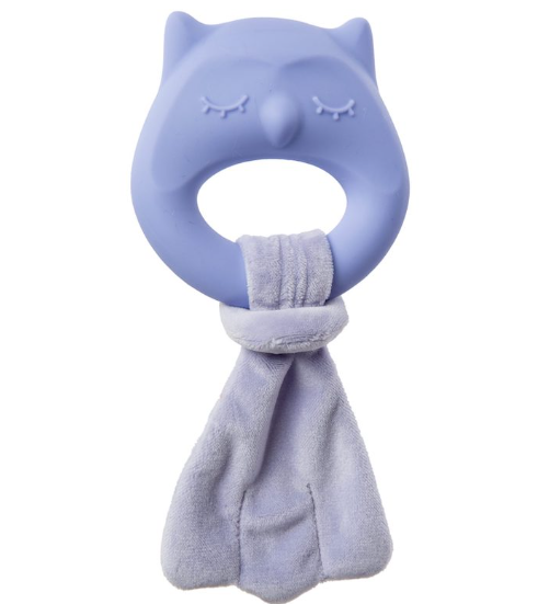 Silicone Teether - LEIKA OWL - by Mary Meyer Co.