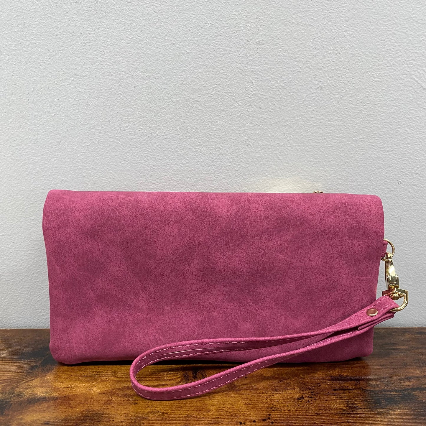 Wallet - Rectangle Soft Faux Leather LOCAL pick up optio
