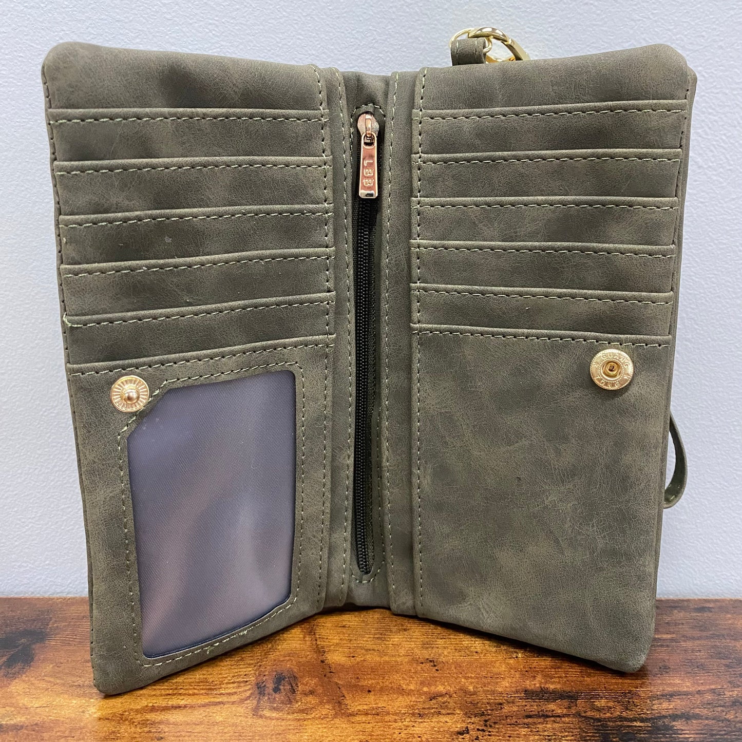 Wallet - Rectangle Soft Faux Leather LOCAL pick up optio