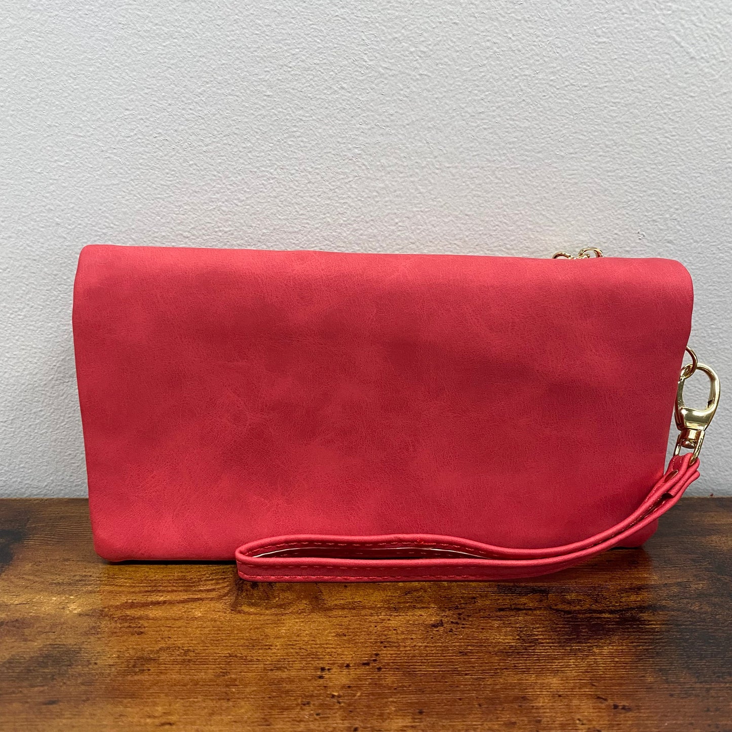 Wallet - Rectangle Soft Faux Leather LOCAL pick up optio