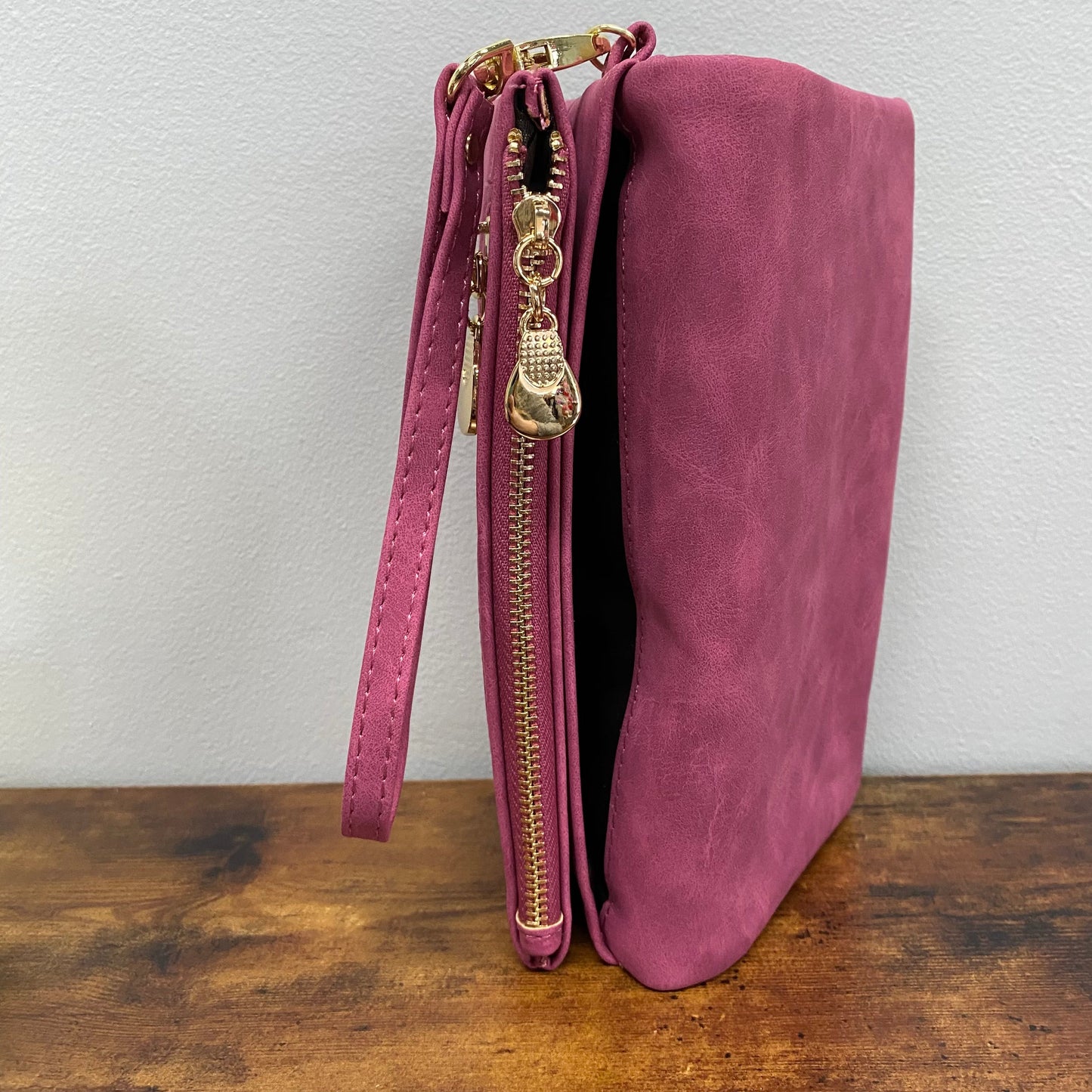 Wallet - Rectangle Soft Faux Leather LOCAL pick up optio
