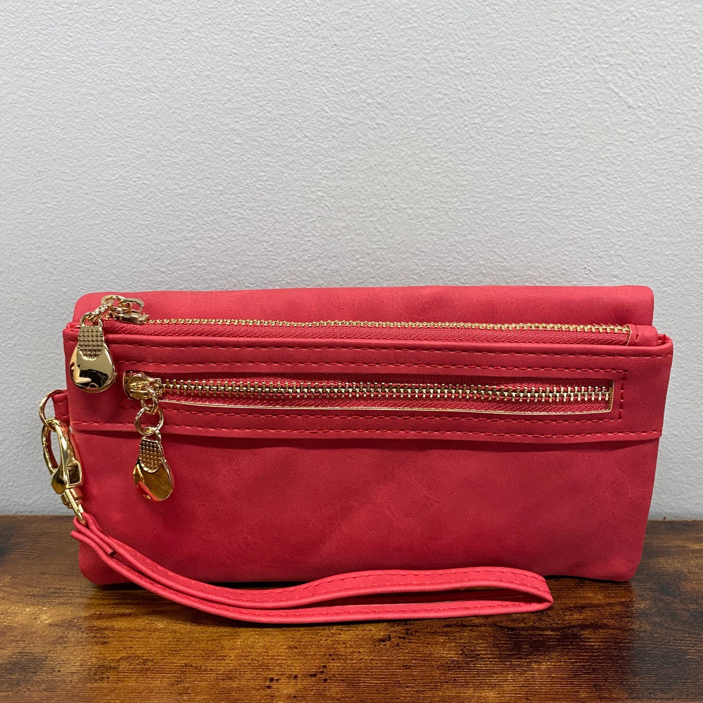 Wallet - Rectangle Soft Faux Leather LOCAL pick up optio