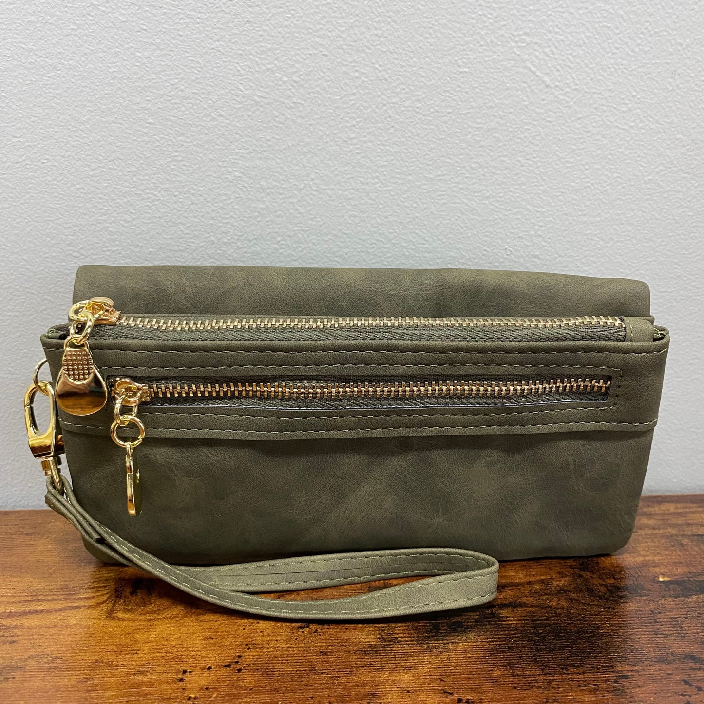 Wallet - Rectangle Soft Faux Leather LOCAL pick up optio
