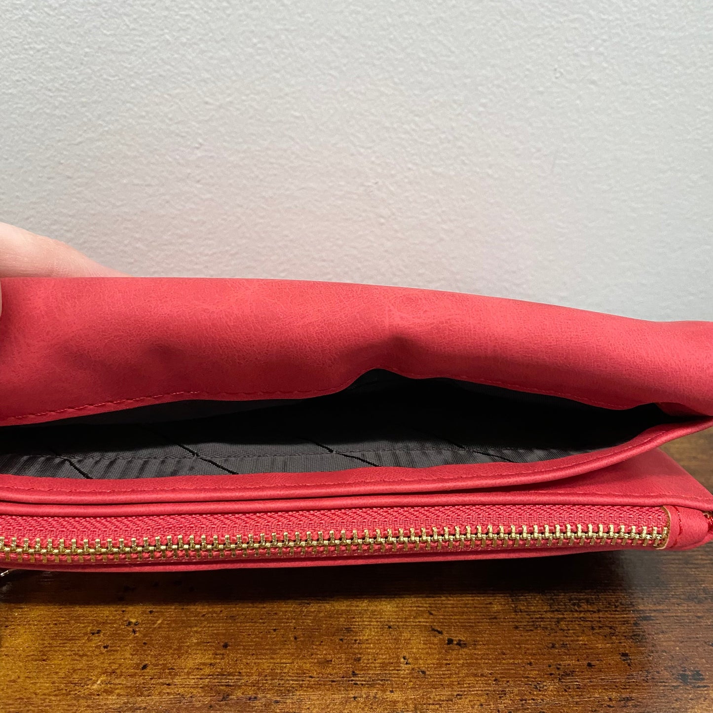 Wallet - Rectangle Soft Faux Leather LOCAL pick up optio