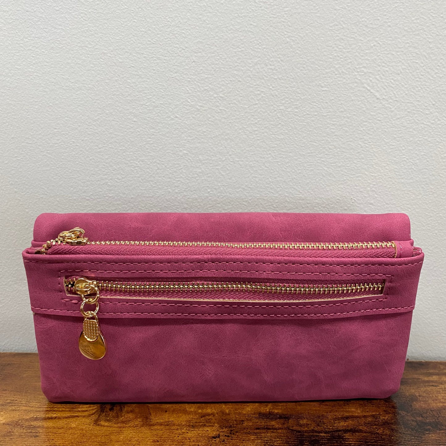 Wallet - Rectangle Soft Faux Leather LOCAL pick up optio
