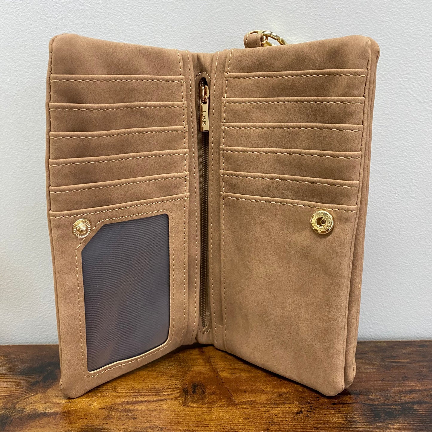Wallet - Rectangle Soft Faux Leather LOCAL pick up optio