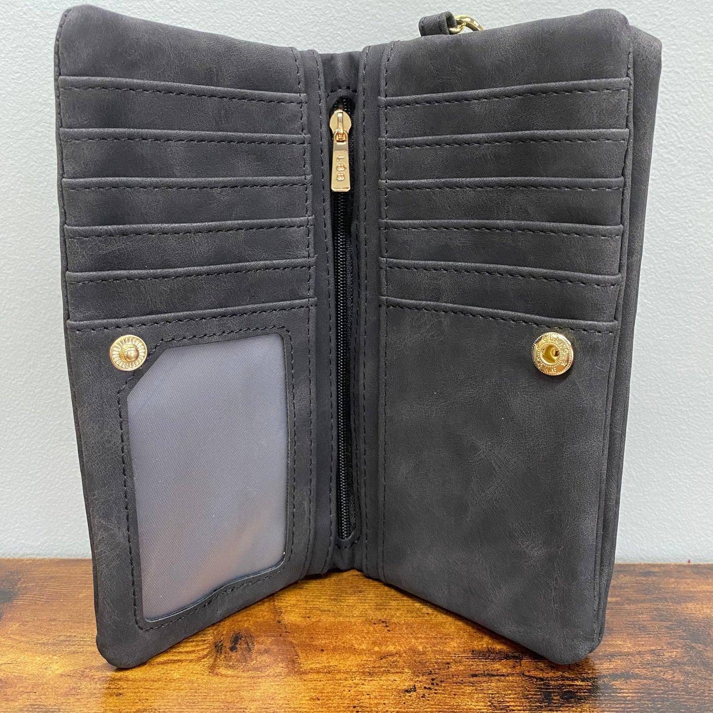 Wallet - Rectangle Soft Faux Leather LOCAL pick up optio
