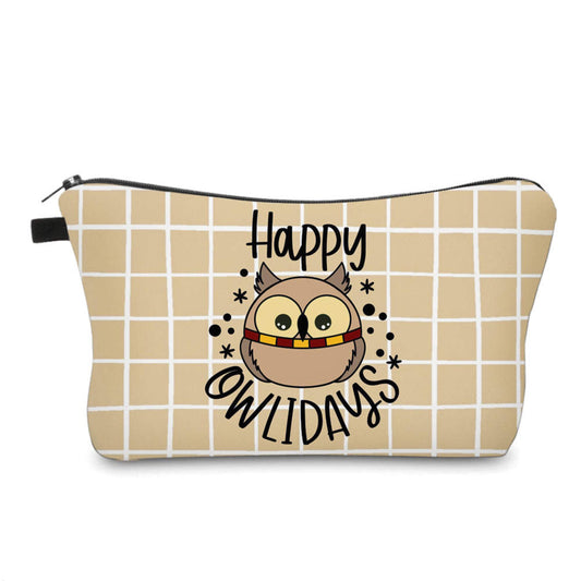 Pouch - Holiday Christmas - Happy Owlidays