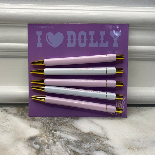 Pen - I Love Dolly Set