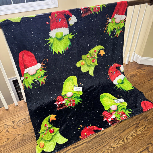 Blanket - Christmas - Green Gnome