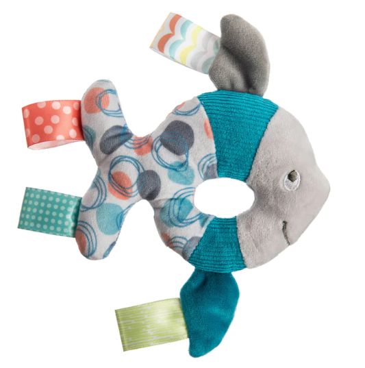 Taggies Rattle - SLEEPY SEAS - by Mary Meyer Baby