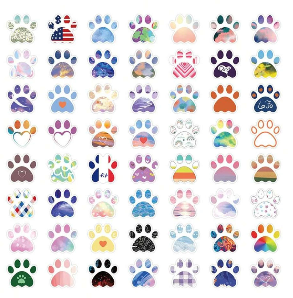 Stickers - Paw Prints
