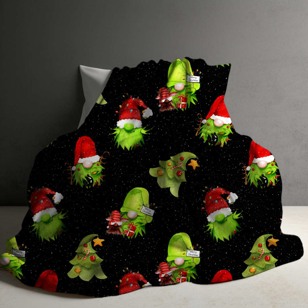 Blanket - Christmas - Green Gnome