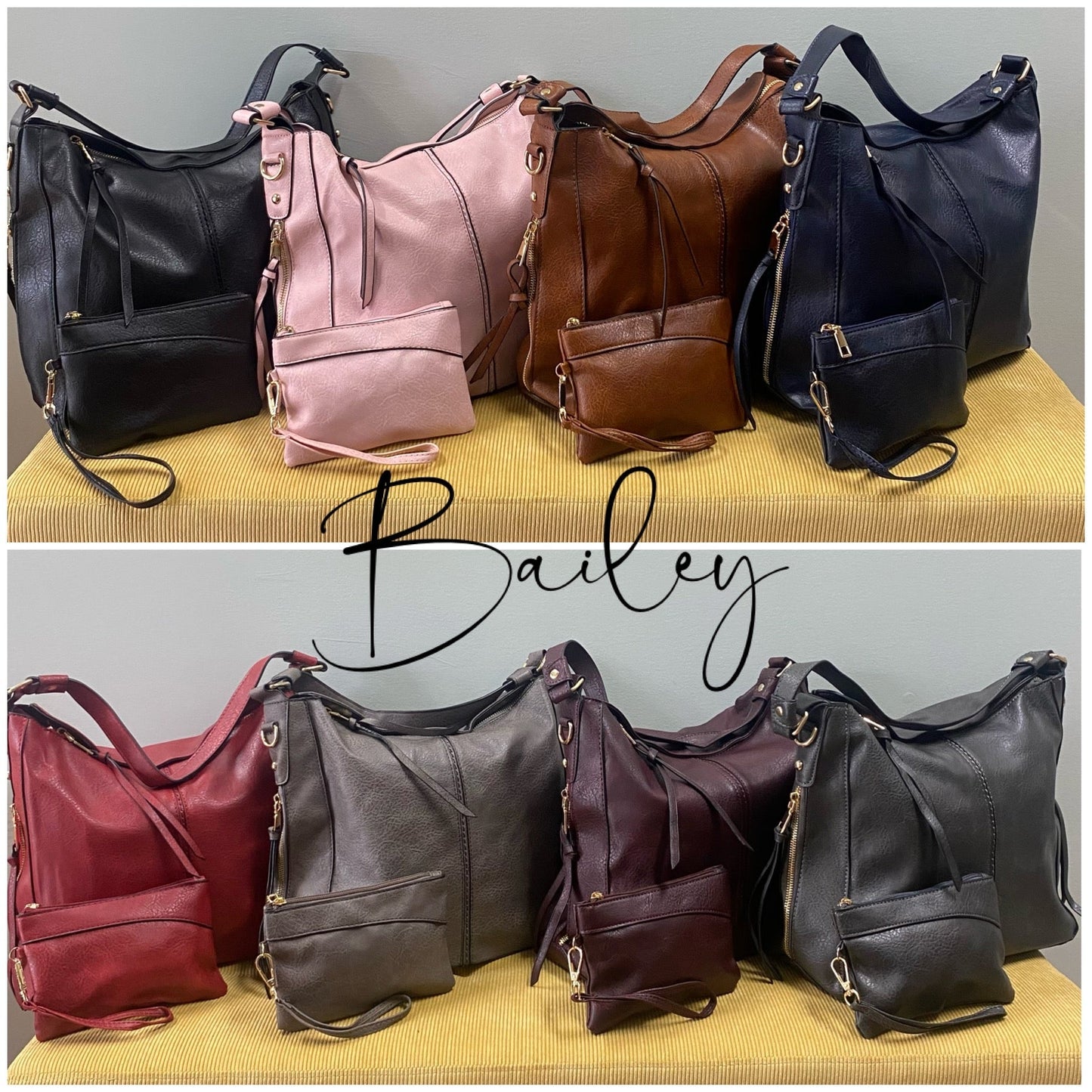 Bailey Handbag & Clutch - 2 Piece Set LOCAL PICK UP OPTION