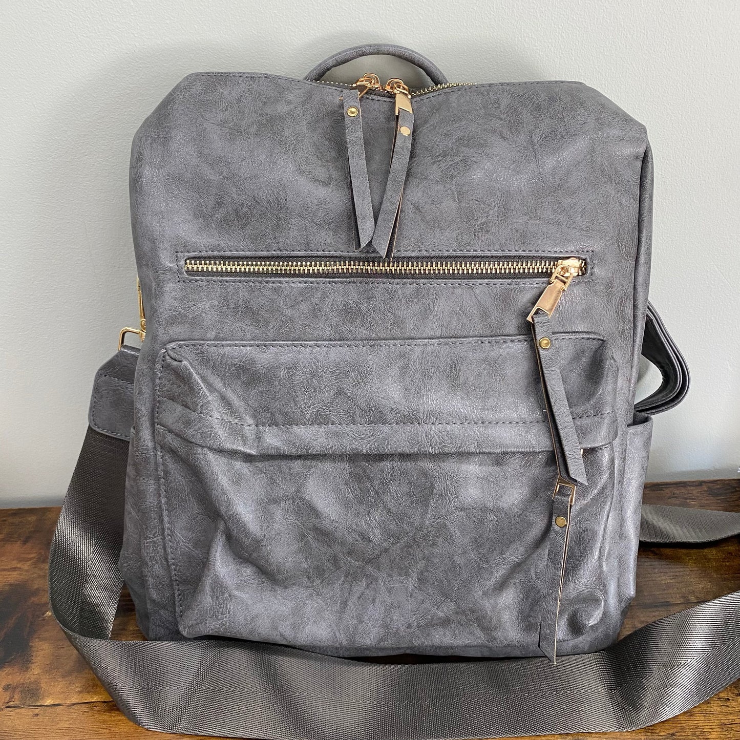The Brooke Backpack - *GREY* - LOCAL PICK UP OPTION