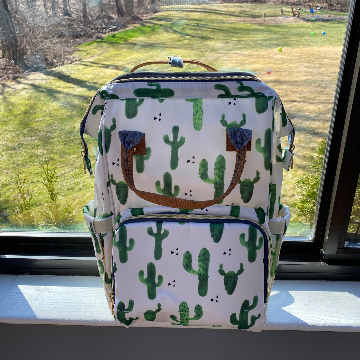 The Emily Travel Bag - Abstract Giraffe LOCAL PICK UP OPTION