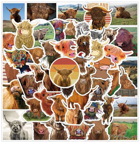 Stickers - Highland Cows SP20