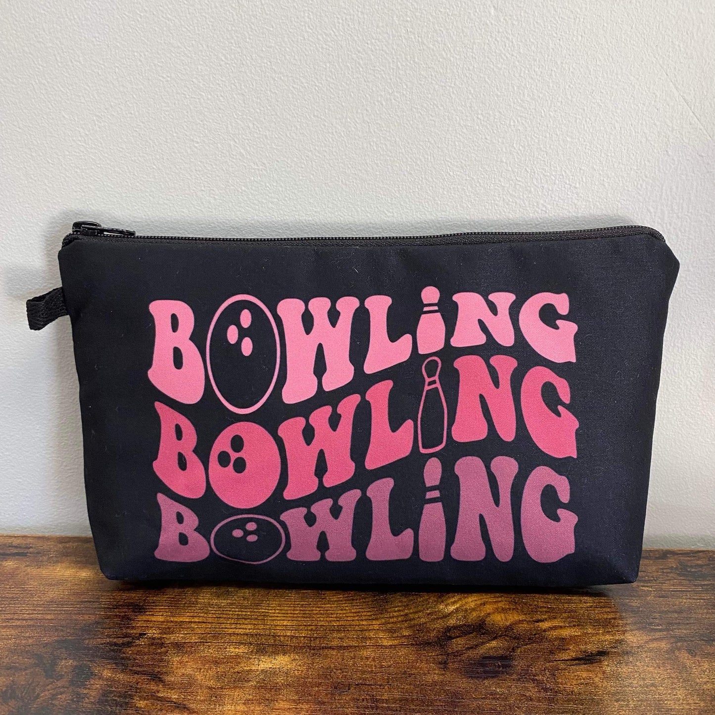 Pouch - Bowling, Pink Rose