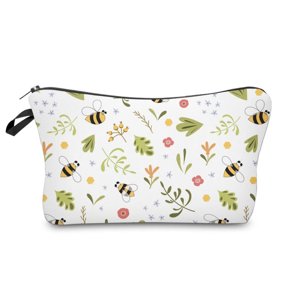 Pouch - Bee, Bees & Leaves