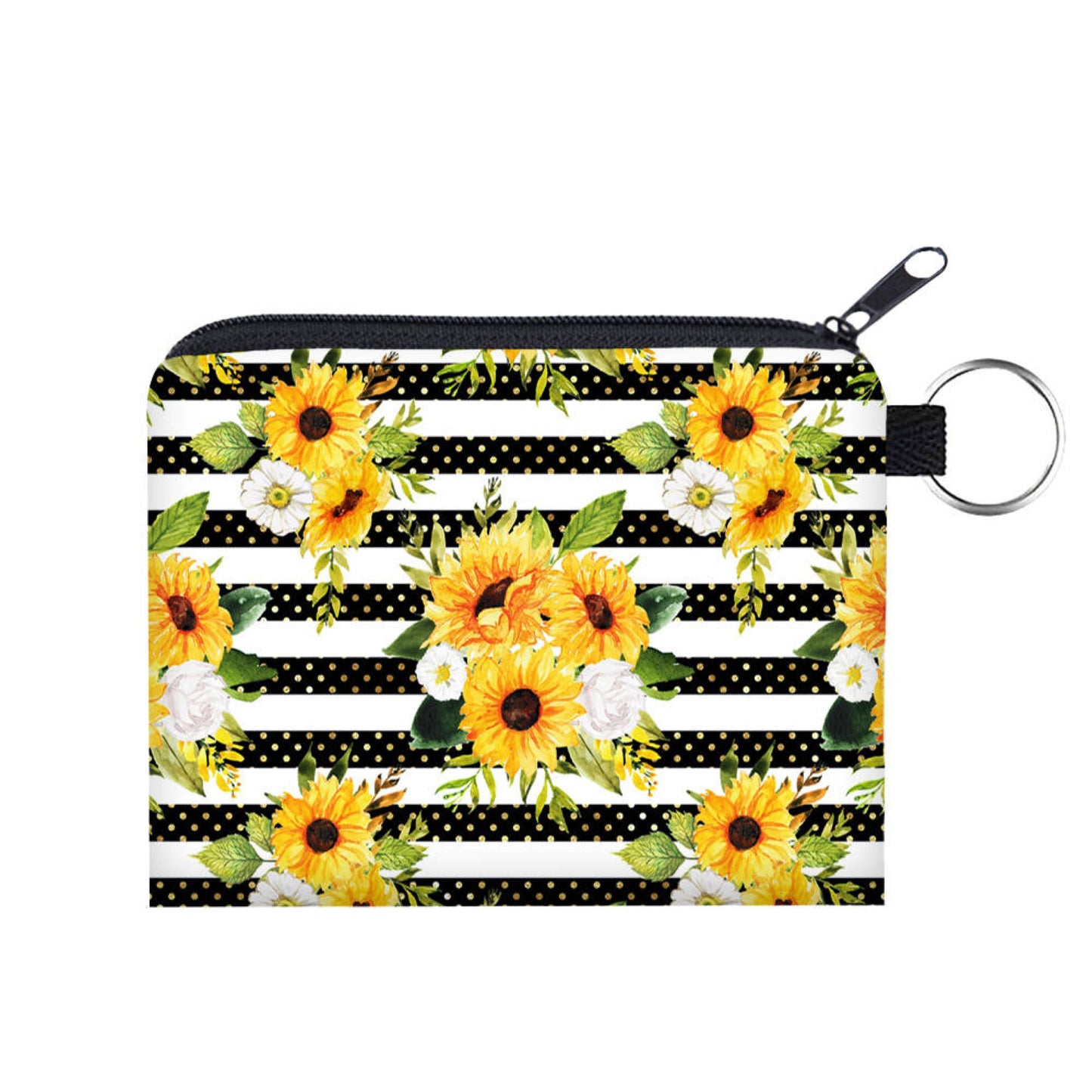 Pouch - Card & Coin Purse - Sunflower Mix LOCAL PICK UP OPTION