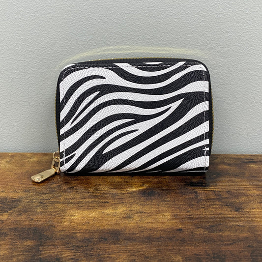 Wallet - Accordion Card - Zebra