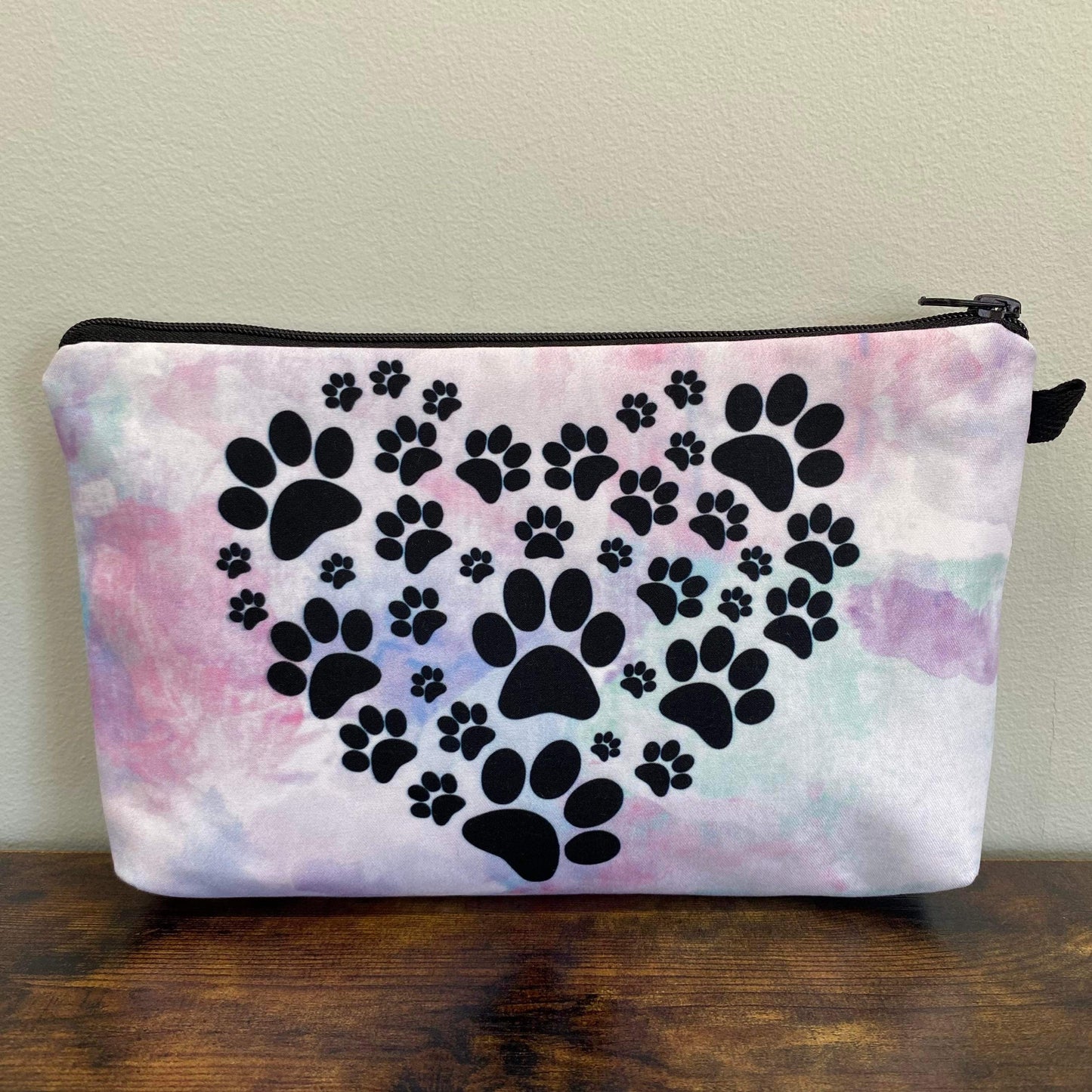 Pouch - Dog, Paw Print Heart