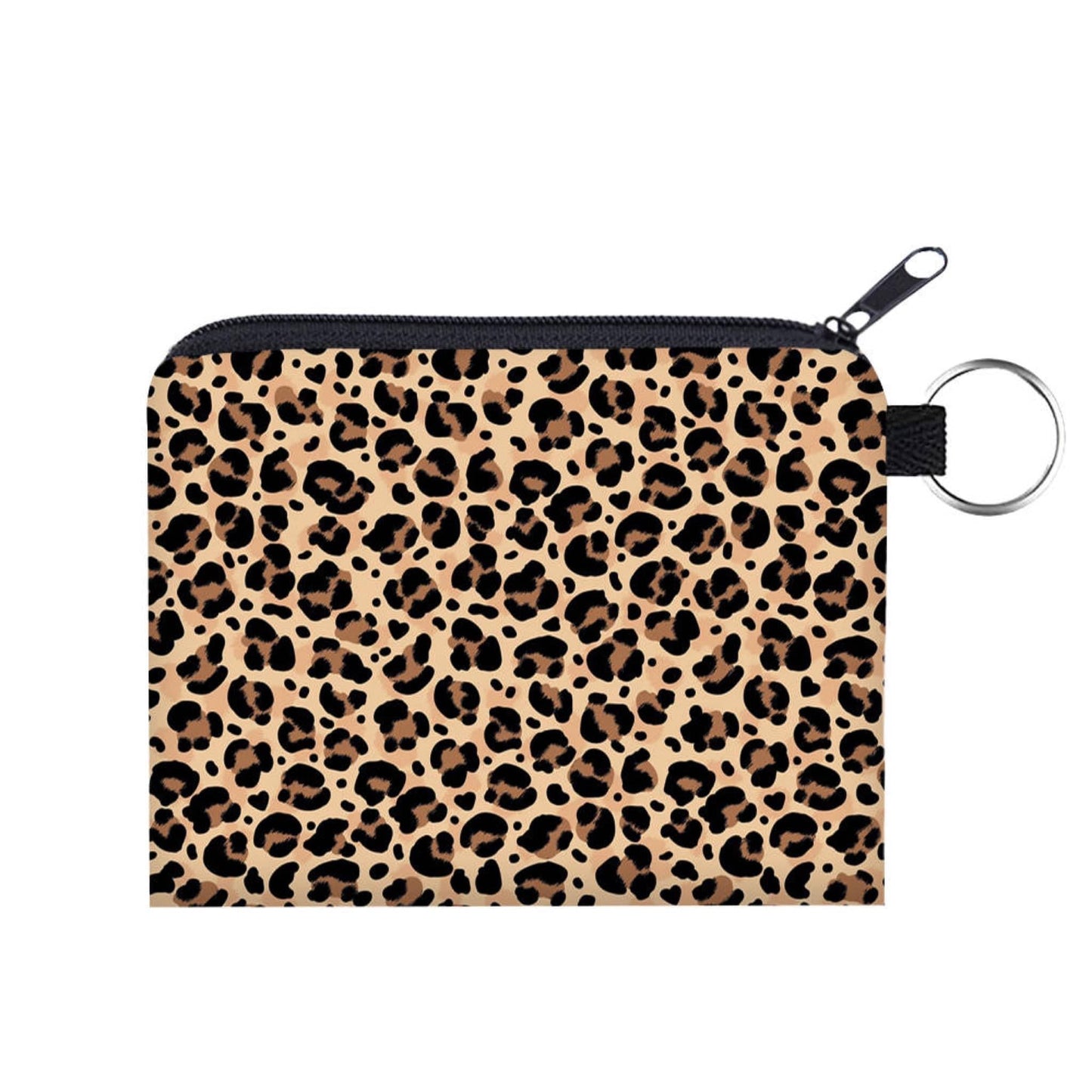 Mini Pouch - Animal Print Brown