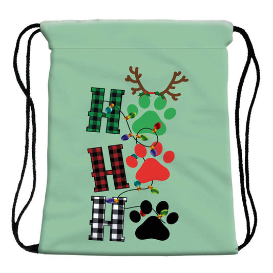 Drawstring Bag - Holiday- LOCAL PICK UP OPTION