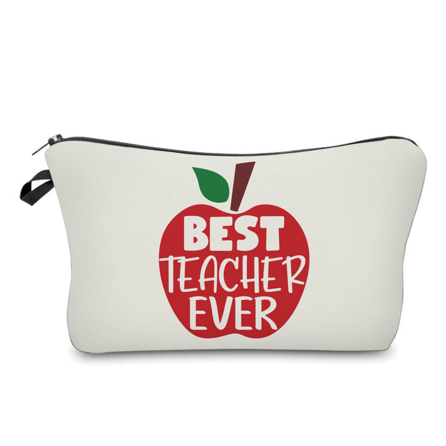 Pouch - Teacher, Best Teacher Ever Apple