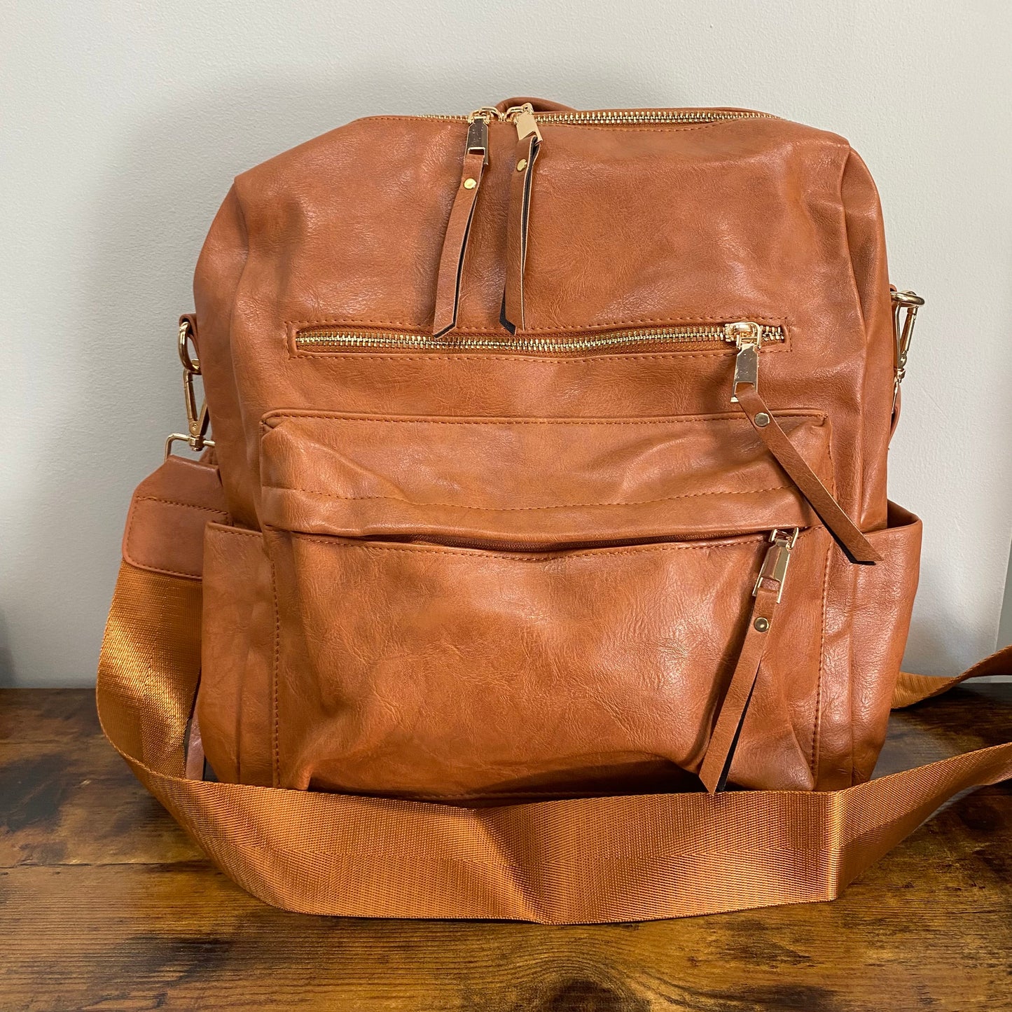 The Brooke Backpack - Camel