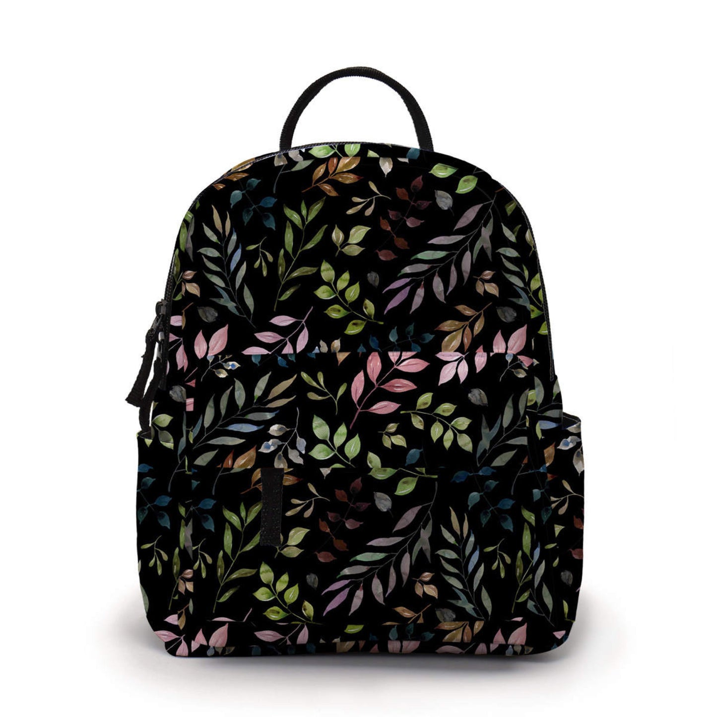 Mini Backpack - Floral Vines Black